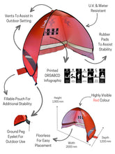 Load image into Gallery viewer, First Aid Pod - Emergency Privacy Tent