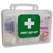 Load image into Gallery viewer, FIRST AID KIT - For Tradies Plastic Wall Mount Box