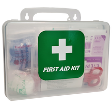 Load image into Gallery viewer, FIRST AID KIT - Premium Lone Worker Kit in Plastic Wall Mountable Box
