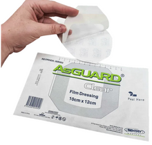 Load image into Gallery viewer, Clear Waterproof plain dressing 10x12cm single