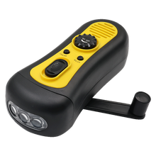Load image into Gallery viewer, USB and Hand Winding, Charging, Torch / FM Radio / Siren Alarm