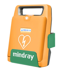 Load image into Gallery viewer, Mindray Defibrillator Aluminium AED Wall Bracket - with Mounting Kit (Green)