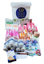 Load image into Gallery viewer, Civil Defence First Aid Kit in a Bucket
