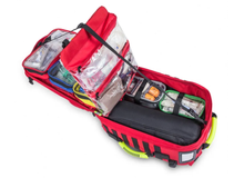 Load image into Gallery viewer, Elite Medic Bag: Paramedic Large Backpack RED