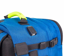 Load image into Gallery viewer, Elite Medic Bag: Paramedic Large Backpack BLUE
