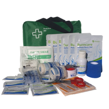 Load image into Gallery viewer, FIRST AID KIT - Large Burn Injury First Aid Kit Soft Pouch