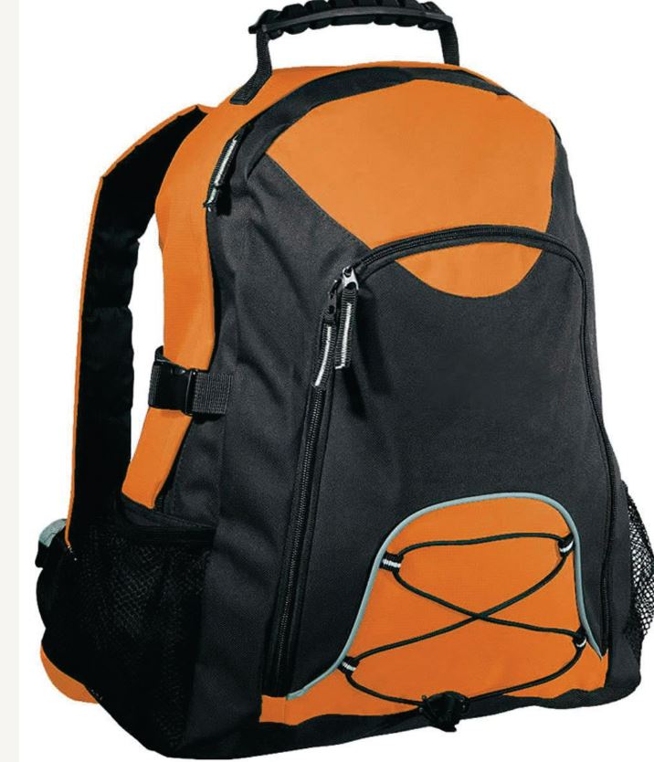 Backpack Black/Orange