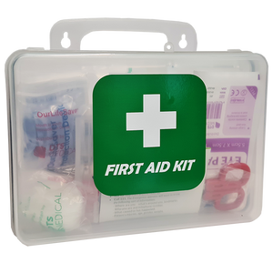 FIRST AID KIT - For Tradies Plastic Wall Mount Box