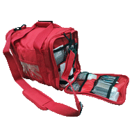 Sports Team First Aid Kit Premium Large Red Bag