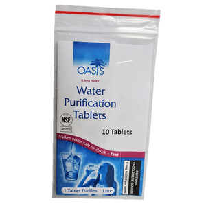 Water Purification set of 10 tablets