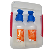Eye Wash Station with 2x 250ml Eye wash