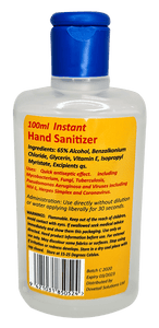 Hand Sanitizer 100ml bottle
