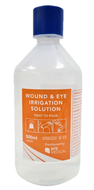 500ml Saline Wound & Eye Wash with twist cap