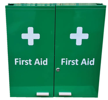 Load image into Gallery viewer, Double Door First Aid Cabinet Wall Mountable -EMPTY
