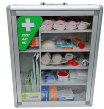 Load image into Gallery viewer, First Aid Clear Front Portrait Cabinet Wall Mountable Box -EMPTY, No stickers
