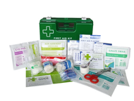 First Aid Kit Dad's Shed in Green Wall