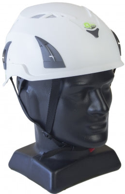 Qtech Shield Helmet - Industrial Vented White