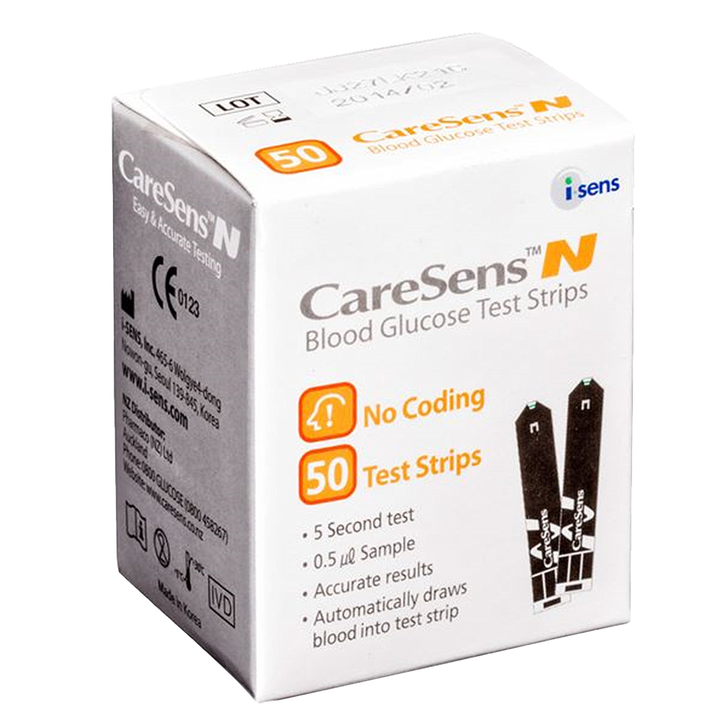 CareSens N Blood Glucose Test Strips box50