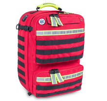 Load image into Gallery viewer, Elite Medic Bag: Paramedic Large Backpack RED
