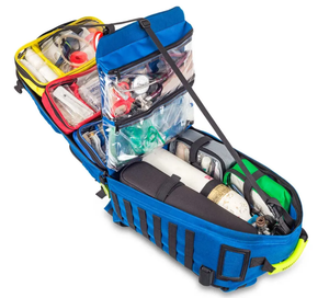 Med Escreen Backpack Elite Medic Bag: Paramedic Large Backpack BLUE – ProMed Supplies