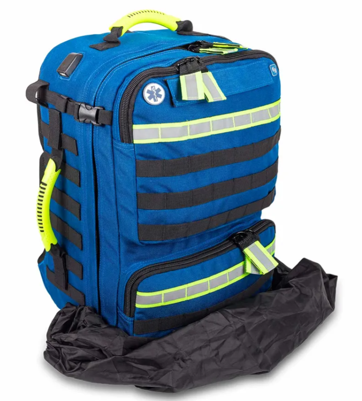 Med Escreen Backpack Elite Medic Bag: Paramedic Large Backpack BLUE – ProMed Supplies